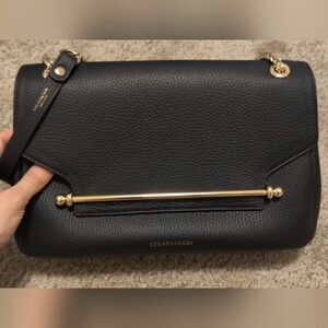 Strathberry East/West Soft in Black